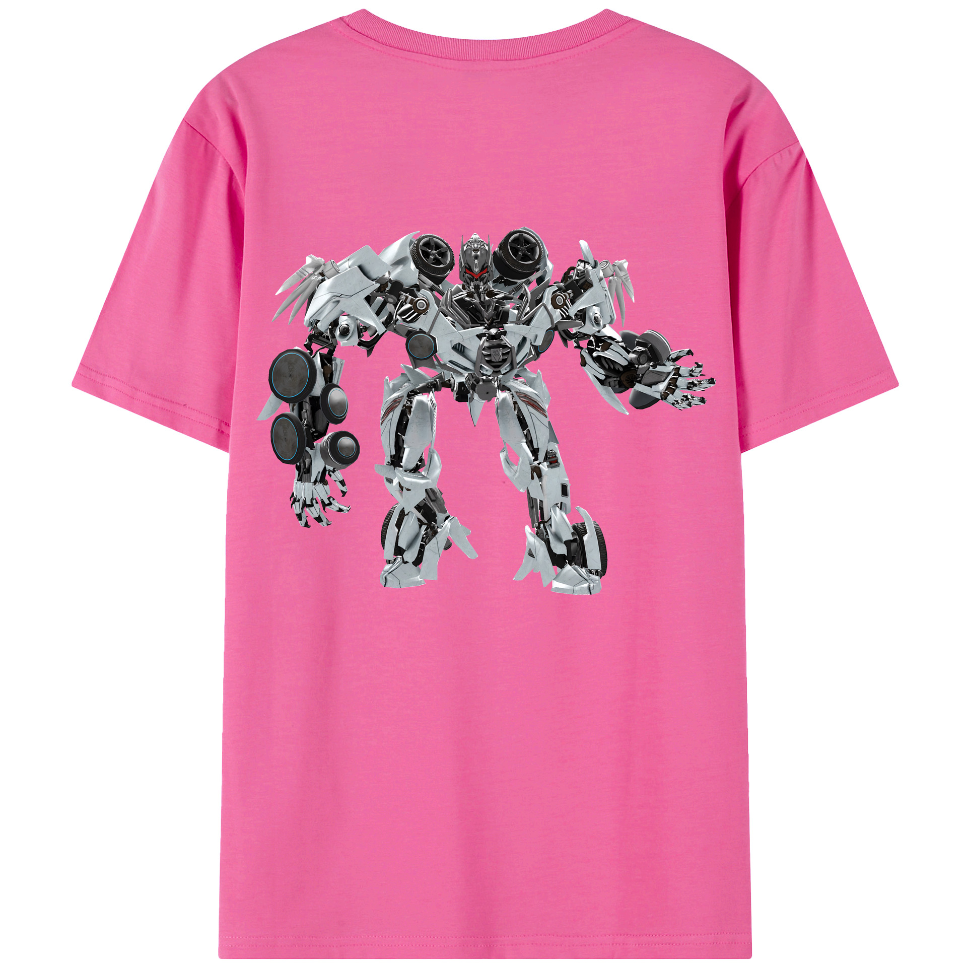 （画像用） Transformers トランスフォーマー レディース半袖Tシャツ(バックプリント)